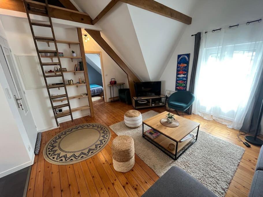 Le Nid Lägenhet Le Pouliguen Exteriör bild